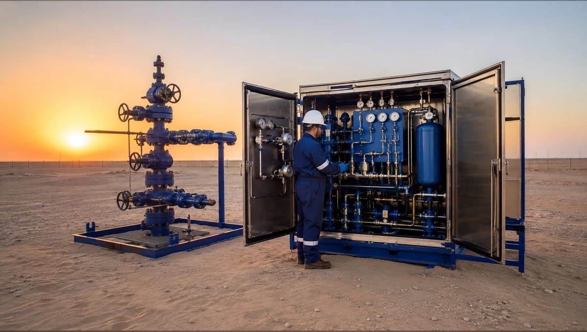 Wellhead control panel package with hydraulic reservoirs, controls and tubing