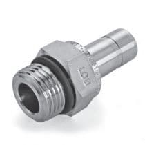 TUBE ADAPTER, St.St. 316 Tube Adapter, Let-Lok® Male Adapter 3/8" x 9/1618" by HAM-LET