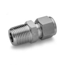 MALE CONNECTOR, St.St. 316 Male Connector, Let-Lok® Male Connector (Reducing) 6mm x 1/4" (TC) by HAM-LET