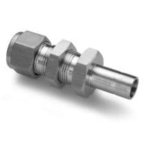 BULKHEAD REDUCER, St.St. 316 Bulkhead Reducer, Let-Lok® Bulkhead Reducer 1/2" x 1/2" by HAM-LET
