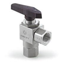 H6800 Series, 3 Piece 3 Port Pattern SS Ball Valve 1/4" (PSA) by HAM-LET