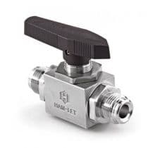 H6800 Series, 3 Piece SS Ball Valve 1/4" (PSSLF) by HAM-LET