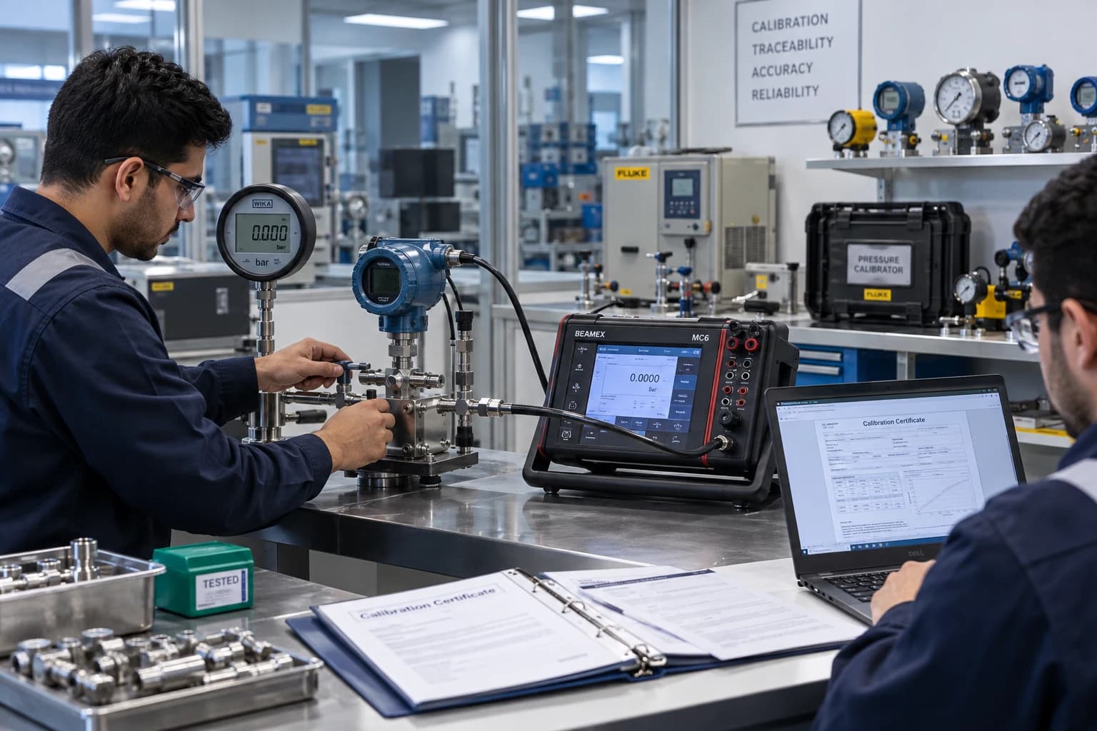 Calibration coordination and certification support