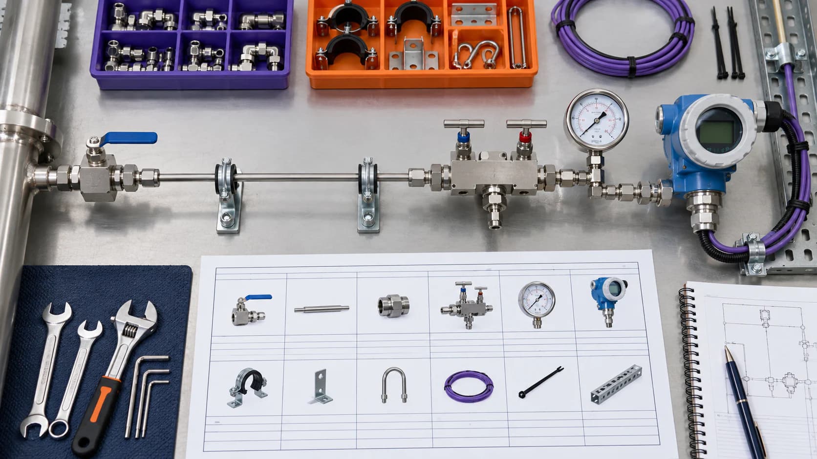 Instrumentation Hook-Up BOM — Key Information Required Before RFQ
