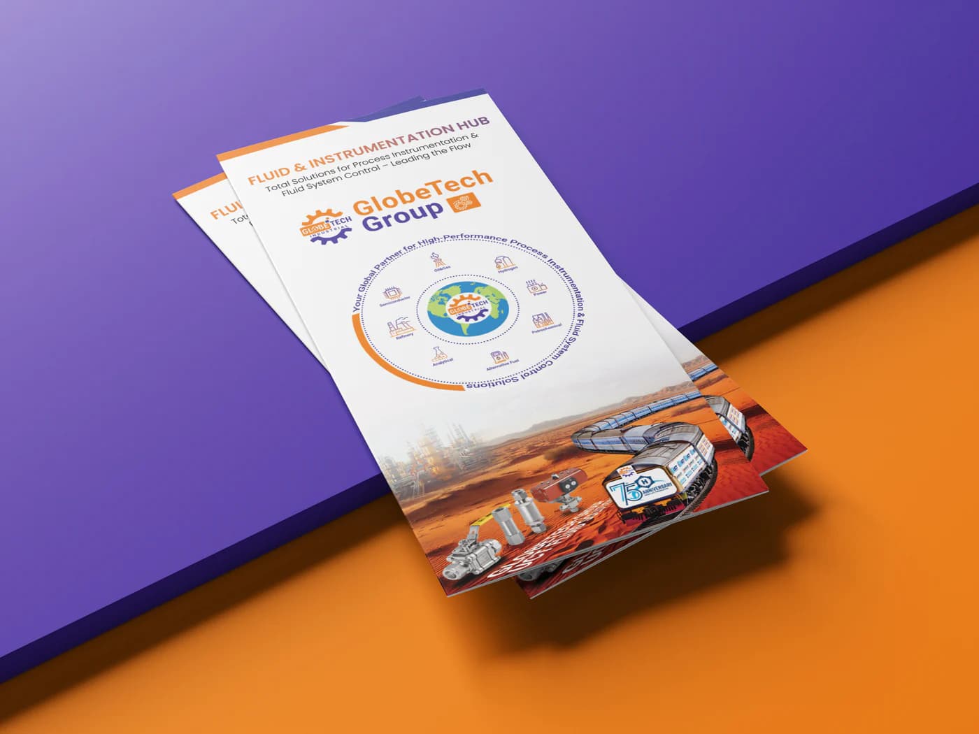 Fluid and Instrumentation Hub product brochure cover