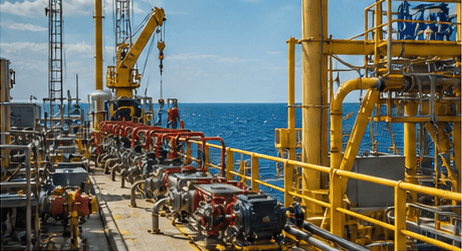 Representative offshore high-pressure fluid-system application