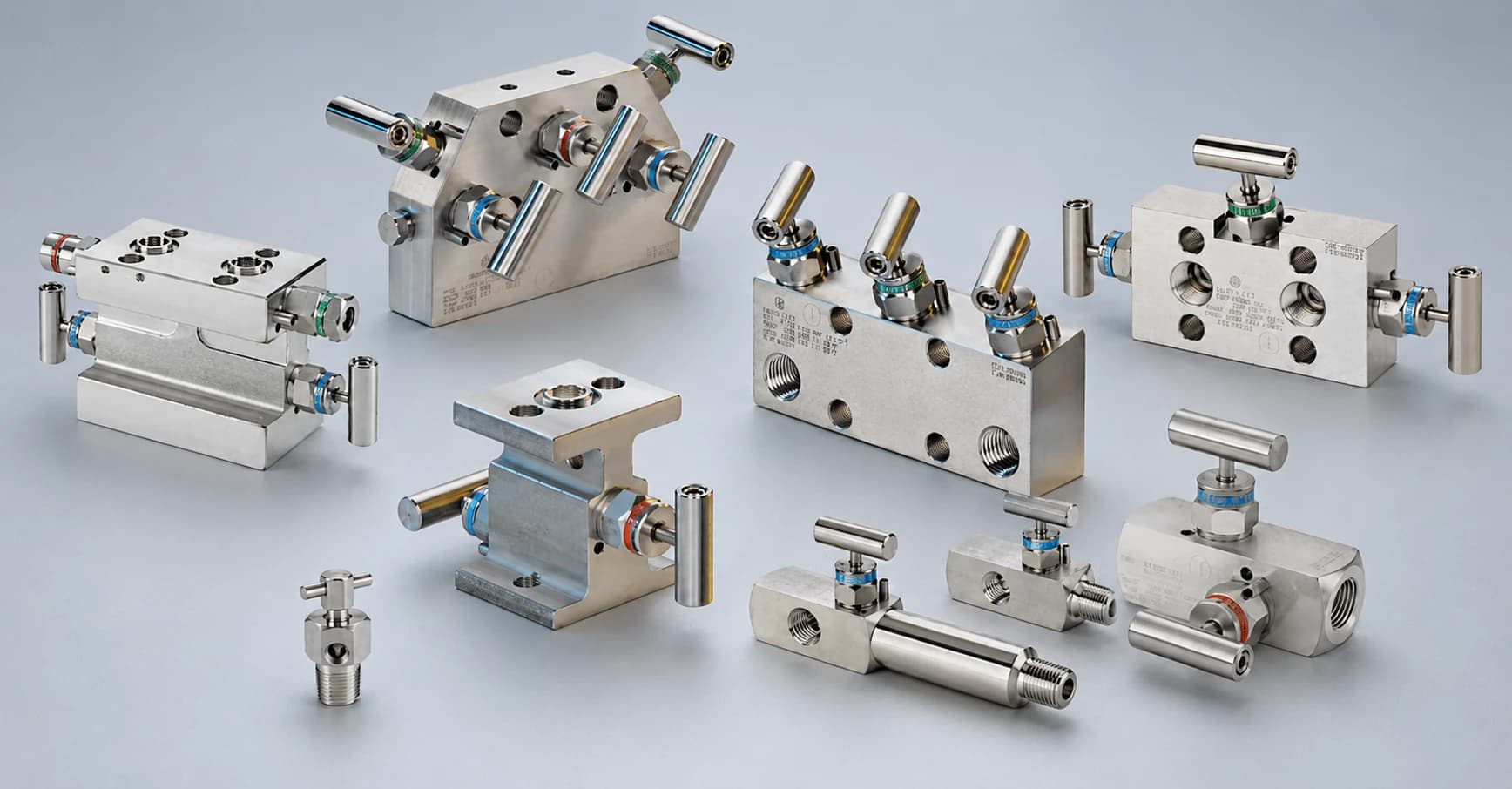 ASTAVA stainless steel instrument manifolds and needle valves