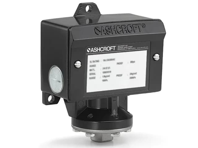 Ashcroft B-Series and D-Series Pressure Switches by Ashcroft