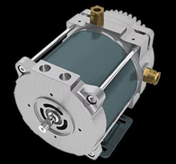 ELNOR Exd motor with integrated speed control