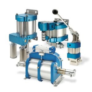 AIR-DRIVEN, HIGH FLOW, HIGH PRESSURE LIQUID PUMPS